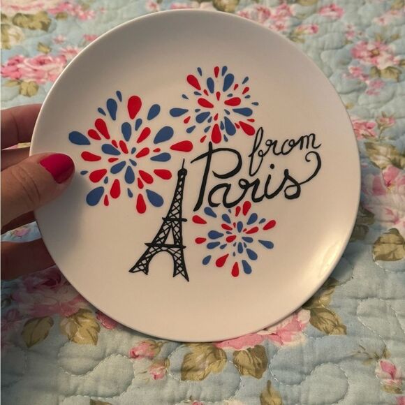 NEW Pied de Poule *Oui Please* Paris Small Plate - Picture 2 of 4
